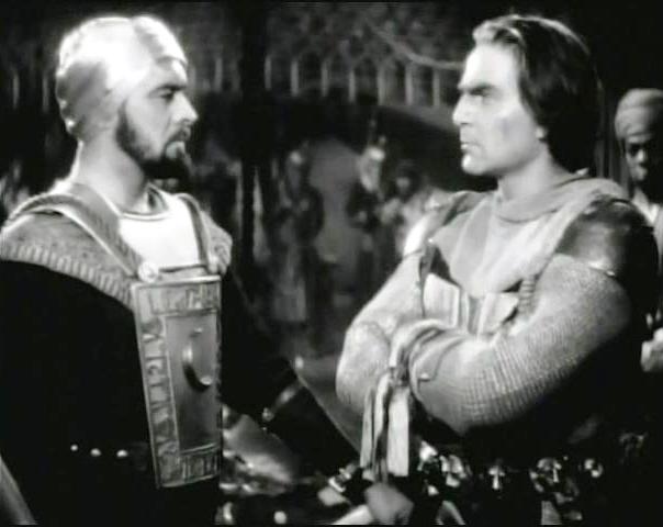 إيان كيث وهنري ويلكوكسون في فيلم الحروب الصليبية إنتاج عام 1935