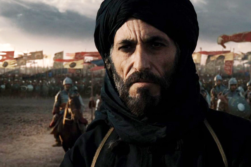 غسان مسعود في فيلم مملكة السماء إنتاج عام 2005