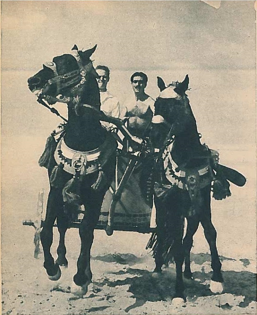تولى البغدادلي مهمة تدريب أبطال الفيلم على قيادة العجلات الحربية